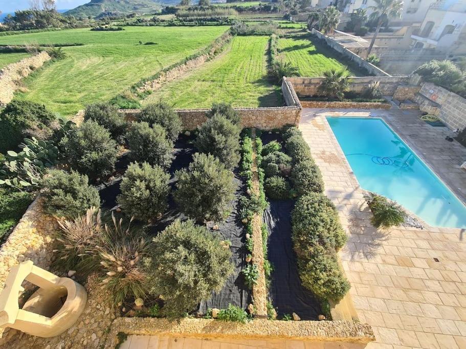 Farmhouse Villa With Large Pool And Garden In Gozo Gharb  Luaran gambar