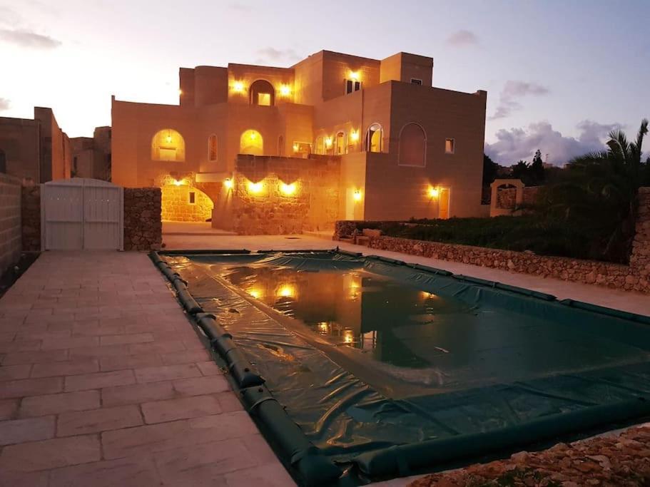 Farmhouse Villa With Large Pool And Garden In Gozo Gharb  Luaran gambar