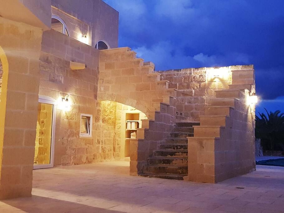 Farmhouse Villa With Large Pool And Garden In Gozo Gharb  Luaran gambar