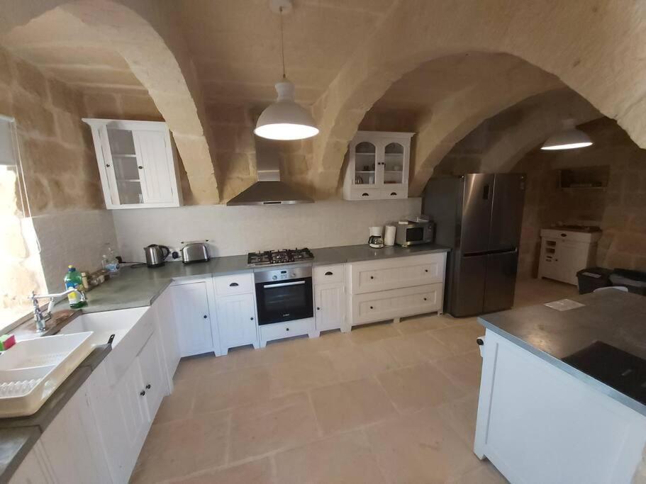 Farmhouse Villa With Large Pool And Garden In Gozo Gharb  Luaran gambar